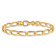 10k Yellow Gold 5.9mm Hand-Polished Open Link Bracelet