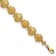 14k Yellow Gold Textured Shells Link Bracelet