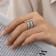 White Cubic Zirconia Platinum Over Sterling Silver Ring 1.67ctw