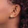 14K Yellow Gold and Rhodium Over 14K Yellow Gold Diamond-Cut Starfish
Stud Earrings