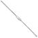Rhodium Over 14k White Gold Oval Curb Link ID Bracelet