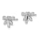 Rhodium Over Sterling Silver Polished Cubic Zirconia Dragonfly
Children's Post Earrings