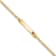 10k Yellow Gold Medical Red Enamel Cuban Link ID Bracelet