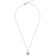 Initial Q Charm Pendant Necklace In Silver-Tone