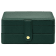 Green 3 Layer Jewelry Box appx 6.7x4.7x3.14"