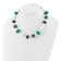 Sterling Silver Coral, Howlite, Jadeite, Lapis, Quartz, Crystal 2-inch
Extension Necklace