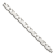 Stainless Steel Brushed Polished and Laser Cut Crosses Bracelet
