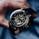 Thomas Earnshaw Longcase Automatic Black Dial Black Stainless Steel Band
Skeleton Watch