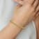 14K Yellow Gold Polished and Textured Fancy Link Bracelet