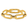 18K Yellow Gold Polished Oval Link 7.5 inch Bracelet