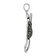 Rhodium Over Sterling Silver Black and White Multicolor Cubic Zirconia
Hummingbird Pendant