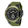 Invicta Aviator 50mm Black Dial Silicone Band Quartz Watch