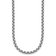 Rhodium Over Sterling Silver 6.0mm Box 20 Inch Chain