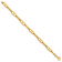 14K Yellow Gold 6.6mm Anchor Link 8 inch Bracelet