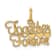 14k Yellow Gold Together Forever Pendant