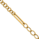 14K Yellow Gold Fancy Link 7.5 Inch Toggle Bracelet