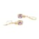 Purple Cubic Zirconia 18k Yellow Gold Over Sterling Silver February
Birthstone Earrings 6.56ctw