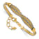 14K Two-tone 6.75-inch with 1-inch Ext. Mesh Bracelet