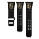 Gametime NHL Vegas Golden Knights Black Silicone Apple Watch Band
(38/40mm M/L). Watch not included.