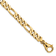 14K Yellow Gold 7.7mm Hand-Polished Fancy Link Bracelet