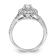 Rhodium Over 14K White Gold Eternal Promise Lab Grown Diamond Halo
Complete Ring 1.008ctw