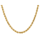 14k Yellow Gold 4.5mm Diamond Cut Rope Chain 30 Inches