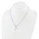 Rhodium Over Sterling Silver 3-5.5mm Freshwater Cultured Pearl LETTER T
18-inch Necklace