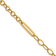 14K Yellow Gold Fancy Link 8 Inch Toggle Bracelet