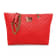 Badgley Mischka Large Quilted Tote in Red.