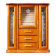 Mele and Co Richmond Wooden Jewelry Box