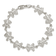 Sterling Silver Frogs Bracelet