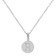 Initial R Charm Pendant Necklace In Silver-Tone