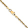 14k Yellow Gold 2.25mm Diamond-Cut Rope 18 Inch Chain