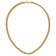 14K Yellow Gold Polished Fancy Triple Link Necklace