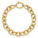 14k Yellow Gold 11mm Polished Fancy Oval Link Bracelet