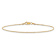 10k Yellow Gold 0.95mm Box Link Bracelet