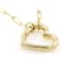 Heart Paperclip Pendant Necklace In 18K Gold Over Sterling Silver 2.3mm
18 Inch