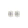 Oval Moissanite 14k Yellow Gold Over Silver Stud Earrings 3.00ctw DEW