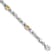 Rhodium Over 14k White Gold Citrine Bracelet