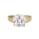 White Cubic Zirconia 18k Yellow Gold Over Sterling Silver April
Birthstone Ring 6.71ctw