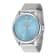 Invicta Celestial 43mm Light Blue Dial Stainless Steel Band Quartz Watch