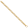 14k Yellow Gold 7.4mm Hand-Polished Fancy Link Bracelet