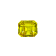 Yellow Sapphire Loose Gemstone 8.2x7.2mm Emerald Cut 3.01ct