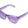 Quay On the Radio Purple Cat Eye Frame / Smoke Lenses Sunglasses