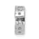 Rhodium Over 14K White Gold Diamond Letter C Initial Charm