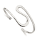 Sterling Silver Abstract Cuff Bracelet