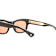 Garrett Leight Woz Black Cat Eye Frame / Sweetwater Lenses Sunglasses