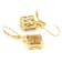 Champagne Quartz Square Octagonal And White Zircon Earrings In 18K Gold
Over Sterling Silver 7.72ctw