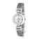Charles Hubert Stainless Steel Wire Bangle Silver Dial Watch