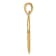 14K Yellow Gold Miraculous Medal Pendant